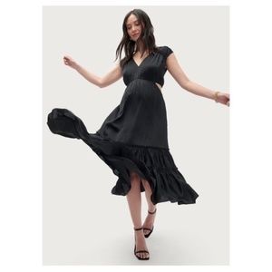 NWT Hatch Collection Black Esme Dress